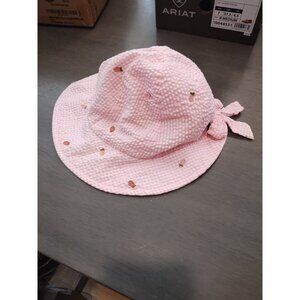 Baby girl strawberry hat